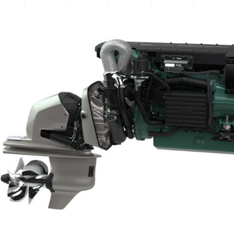 2 x VOLVO PENTA D6 DPI 400hp - disel interno